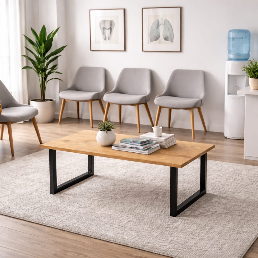 🪑 Table Basse Industrielle – WOW BUILDING