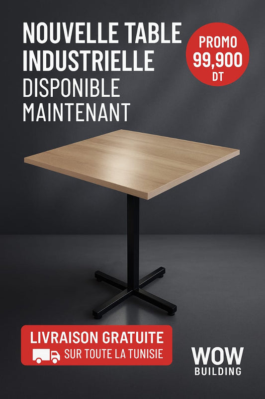 Table MDF industriel