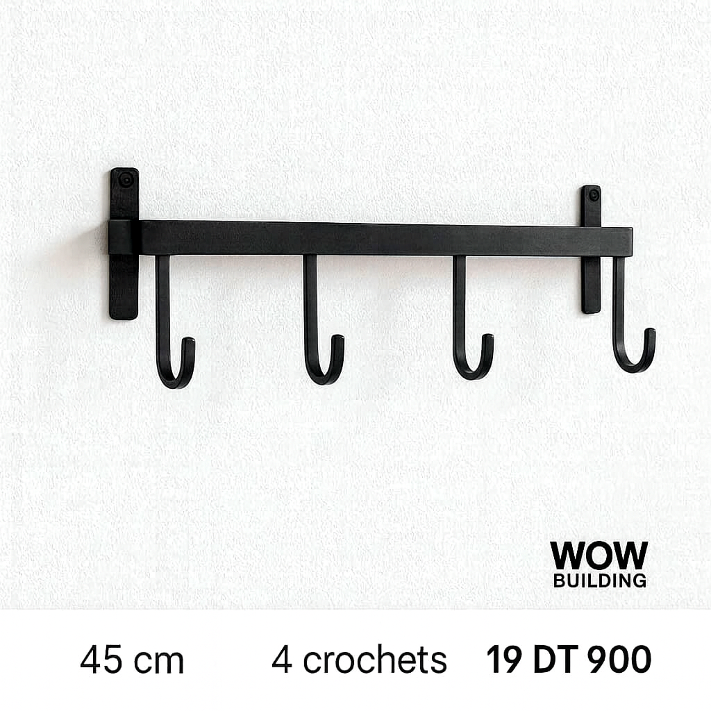 Porte manteaux mural